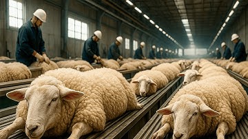Sheep Farming Technology! How Sheep is Processed?