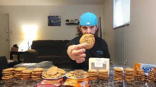 Trying To Eat 100 Peanut Butter Cookies, Different Sizes, 12,000 Calories.