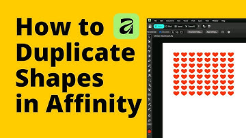 How to Duplicate Shapes in Affinity 3, the Fastest and Easiest Way