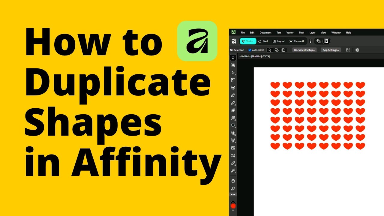 How to Duplicate Shapes in Affinity 3, the Fastest and Easiest Way ...