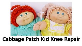 Cabbage Patch Kid - Knee Stitch Repair
