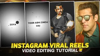Instagram Viral Reels Video Editing In Alight Motion Zoya Tiger Abhi Zinda Hai Alight Motion