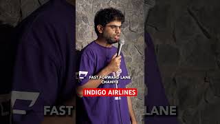 Indigo airline joke #hindicomedy #indianlaughs #standupcomedy #standupindia #hasterahoindia