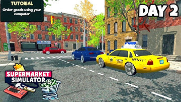 Supermarket Simulator. Part 2. Goods Restock. Gameplay (iOS,Andriod) #supermarketsimulator