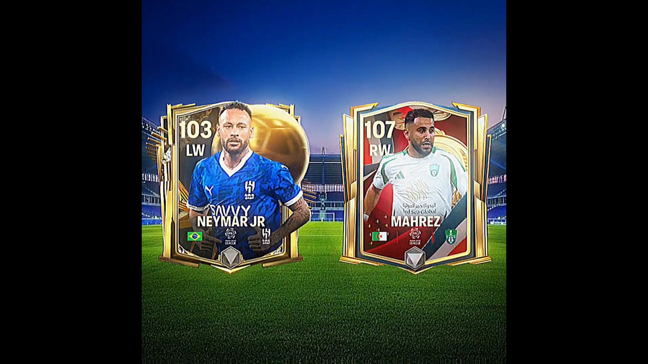 Neymar Jr. 🇧🇷 vs Mahrez 🇩🇿 | 