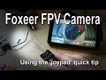 RC Quick Tips: Using the Foxeer OSD controls/joystick