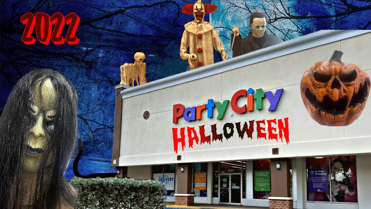 Halloween 2022 at party city / scary animatronic Halloween decoration