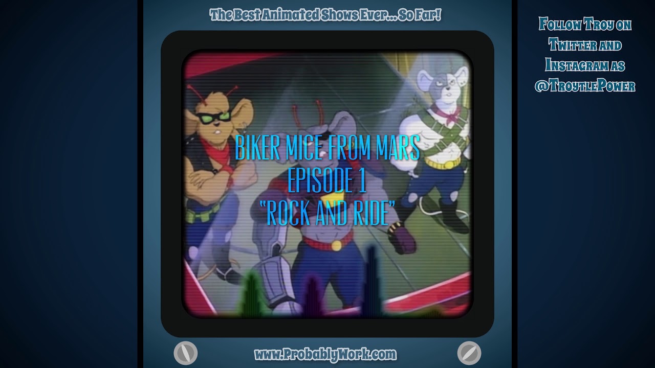 Review: Biker Mice From Mars (1993), S01E01, "Rock and Ride!"