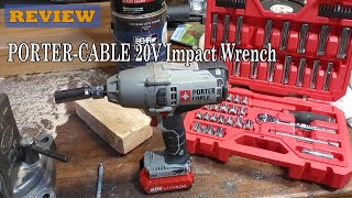 PORTER-CABLE 20V MAX Impact Wrench Review - Watch before ordering!
