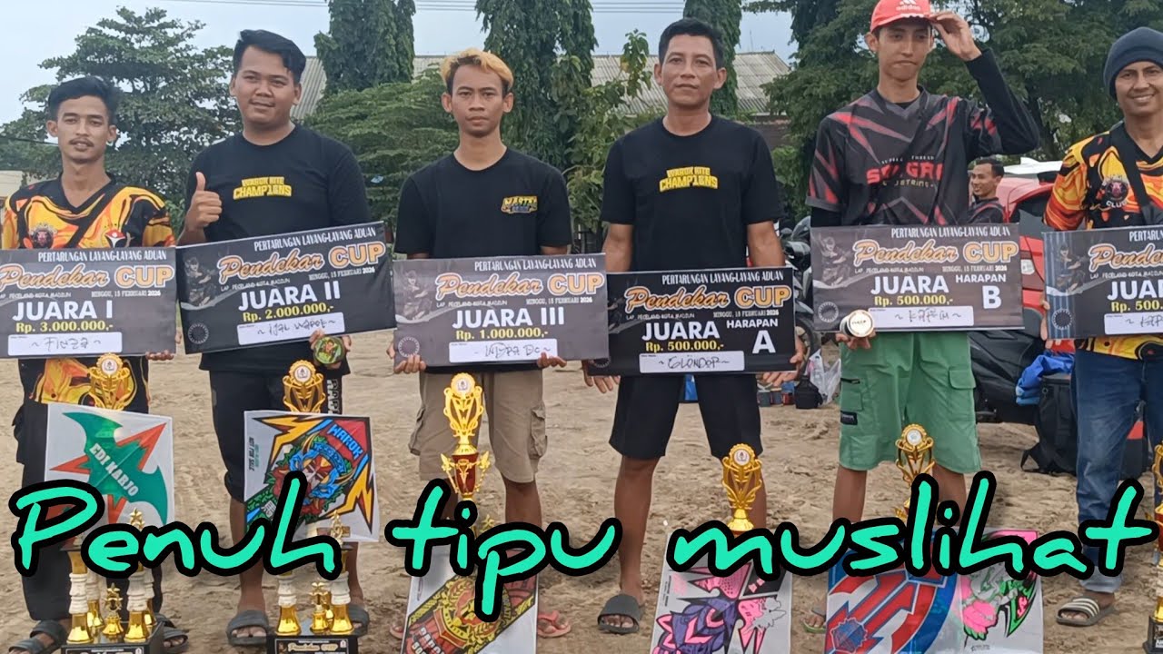 PARTAI SERU LOMBA LAYANGAN KOTA PENDEKAR CUP #lomba #layangan 