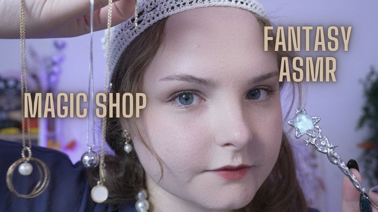 ASMR Roleplay | The Enchanted Magic Shop (Whispers, Rain, Relaxation)