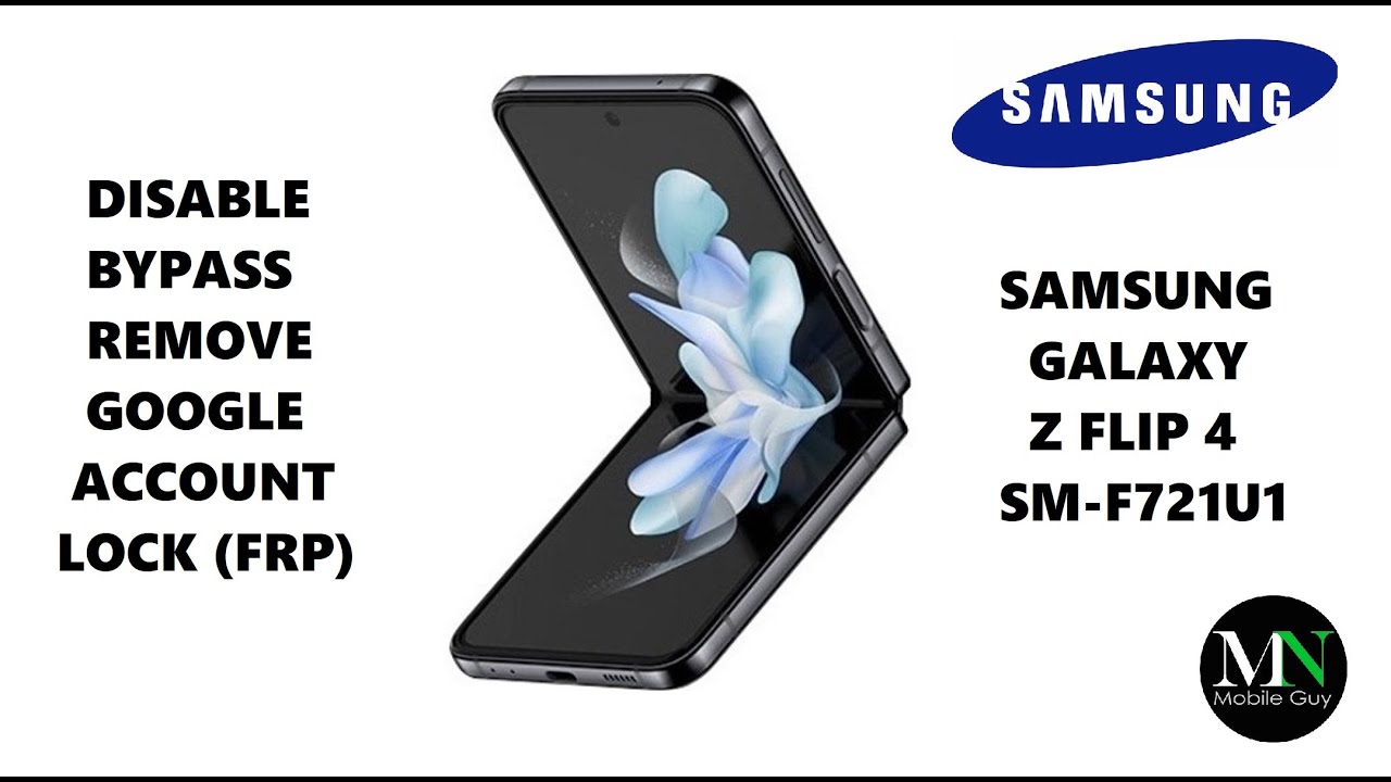 Disable Bypass Remove Google Account Lock FRP on Samsung Galaxy Z Flip