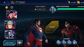 INJ2M - "H7" Ancient Judgement "AJ" - Boss Nightwing 1shot.