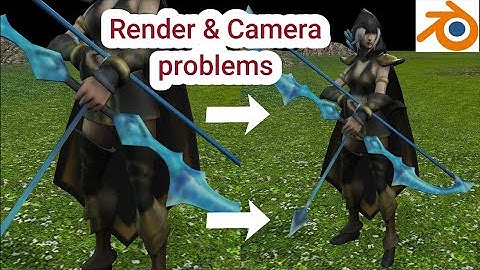 3 Methods to solve the problem of Render and the problem of camera position / Blender tutorial