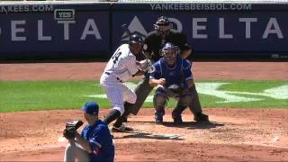2012/08/29 Granderson's two-run double
