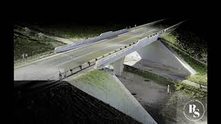 3D laser scan of bridge