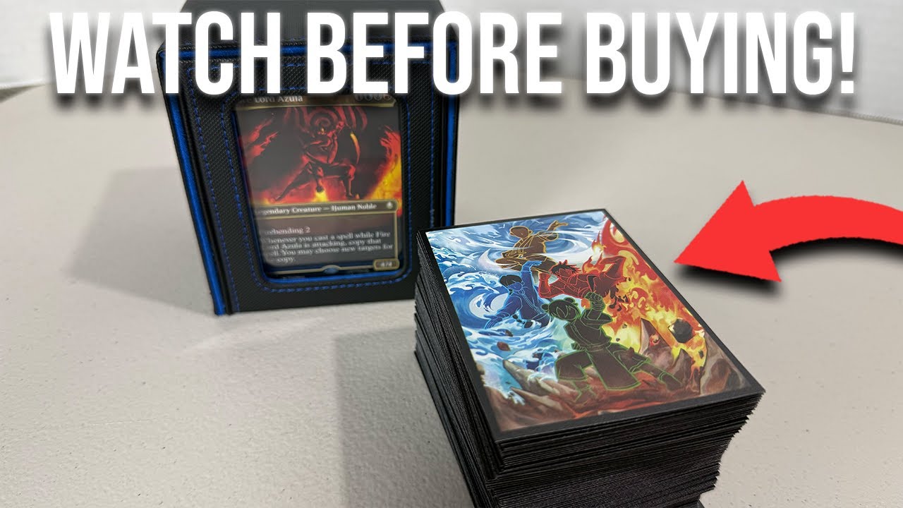 azula card sleeves 1200PCS MTG Sleeves, Katomula 12 Colors Dual Matte Card Sleeve with Black Interior & Smooth Shuffle, Standard Size Deck Card for MTG, PKM, TCG and Game Cards : Toys The action Amazon.com: Katomula 100 MTG Card