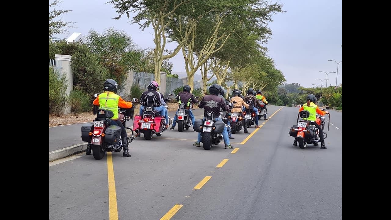A ride to Tulbagh Western Cape South Africa with the HOGs