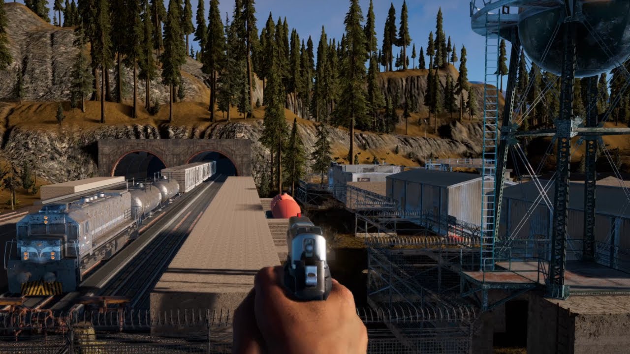 Far Cry 5 Custom Map Trainyard 2 | IGI Mission Inspired Gameplay 4K