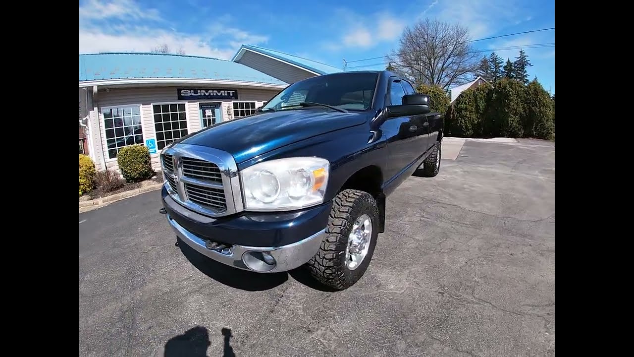 2008 Dodge Ram 2500 SLT Long Bed Cummins