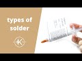 Types Of Solder | 12 Months Of Metal