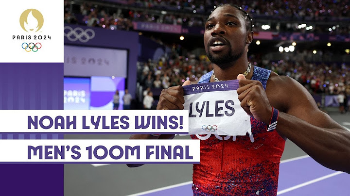 WHAT A RACE! 🤯 | Men's 100m Final | #Paris2024 Highlights