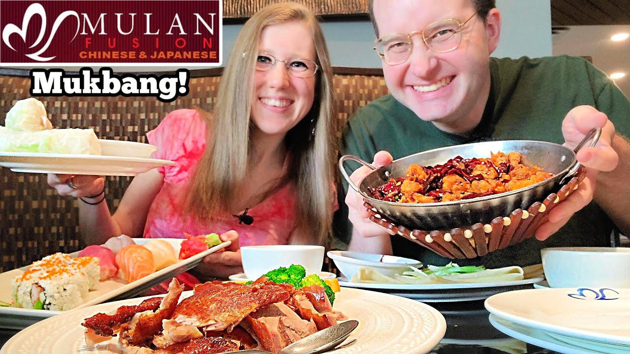 Mulan Asian Bistro (Local Memphis Restaurant) Mukbang!