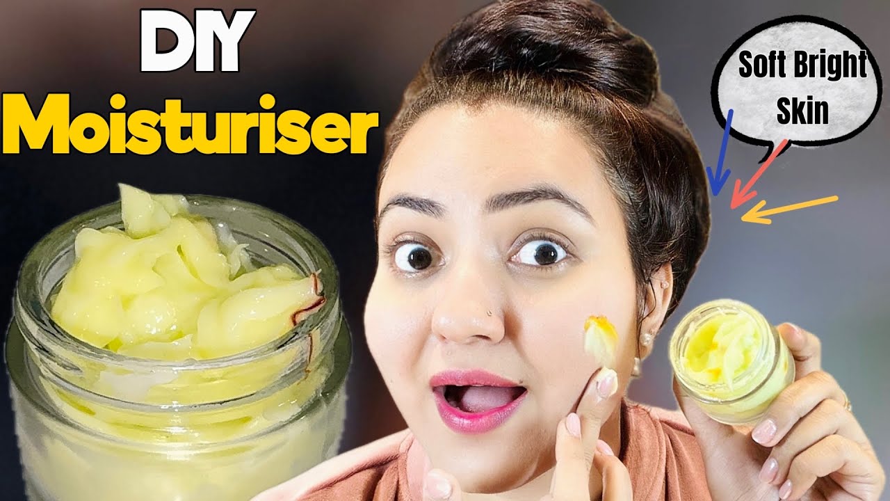 DIY Moisturizer at Home : कितनी भी रुख़ी बेजान काली त्वचा हो इस क्रीम से आएगा जबरदस्त निखार 💕