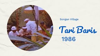 “Tari Baris at Songan Village (1986) – Pura Ulundanu | Rare Bali Footage by John Darling (1988)”