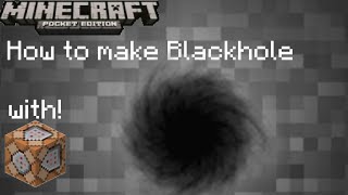 ✓How to make Blackhole mcpe command block