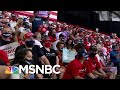 Trump Holds Indoor Rally In Arizona; Crowd Told To Wear Mask At Key Moment | Morning Joe | MSNBC