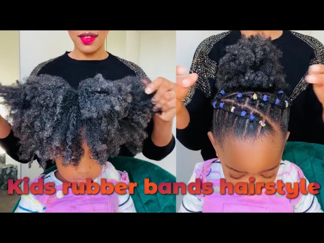 5 Easy RubberBand hairstyle ||tutorial! - YouTube