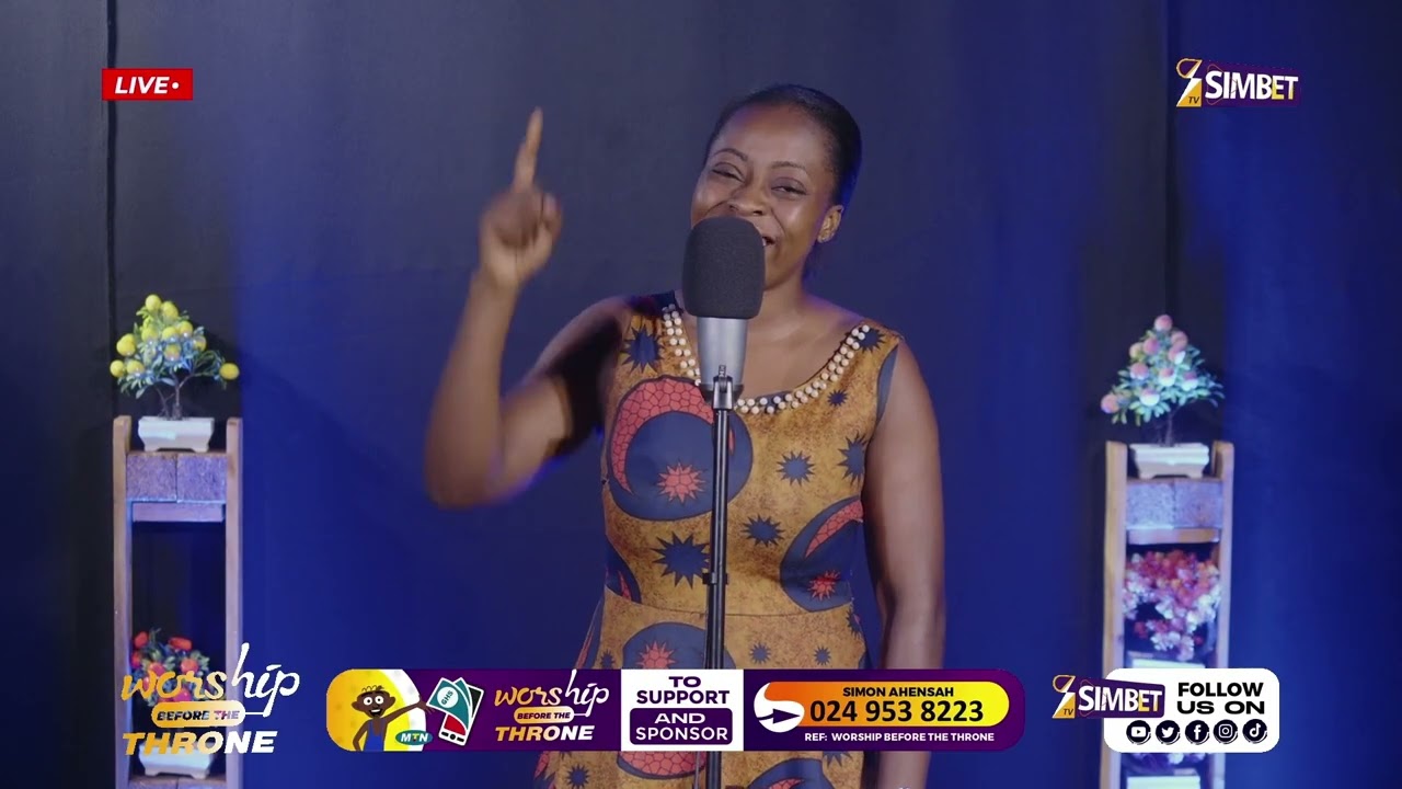 WORSHIP BEFORE THE THRONE WITH MINSTREL ELLA MANU