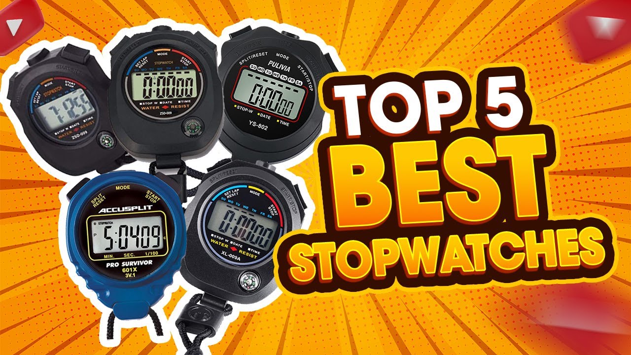 Top 5 Best Stopwatches - YouTube