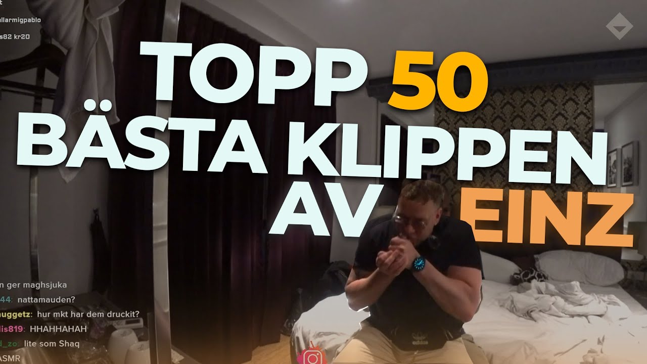 TOPP 50 MEST SEDDA KLIPPEN AV EINZ