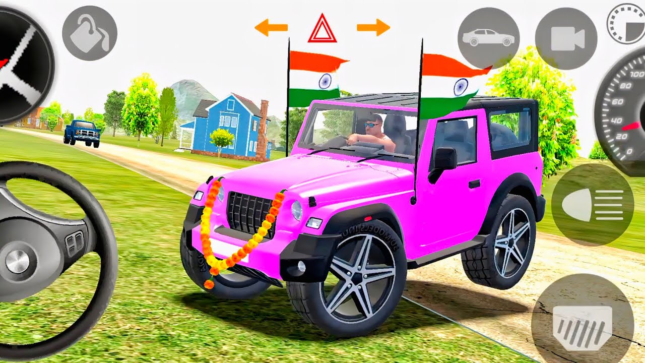 Modified Mahindra Thar😈Games:Indian Pink Thar (Gadi Wala Games) Car Game Android Game - #2026