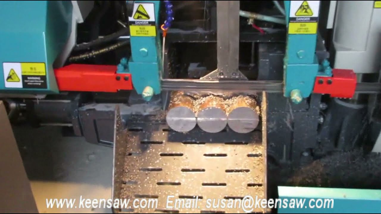 GZ4232 Automatic 12 inch band saw machine metal cutting bandsaw