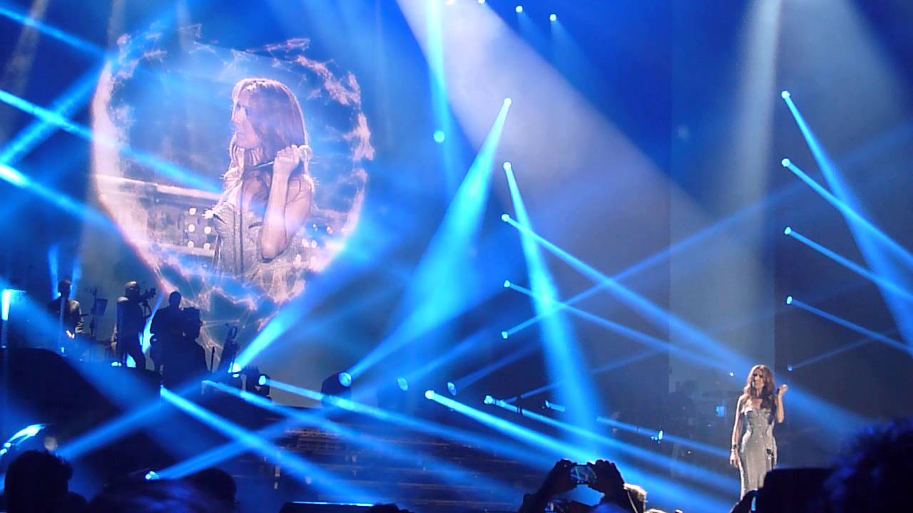 Celine Dion @ Sportpaleis Antwerp 22/11/2013 "My Heart Will Go On"