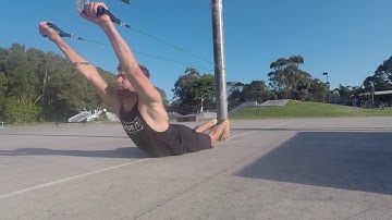 Prone Superman, Spinal Arch Ups, with Band