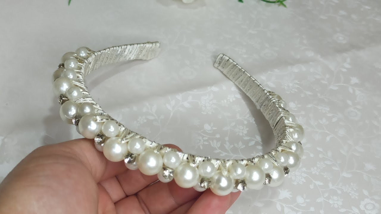 كيفيةصنع طوق الشعر (سرتات)/اكسسوار الشعر بطريقة بسيطة