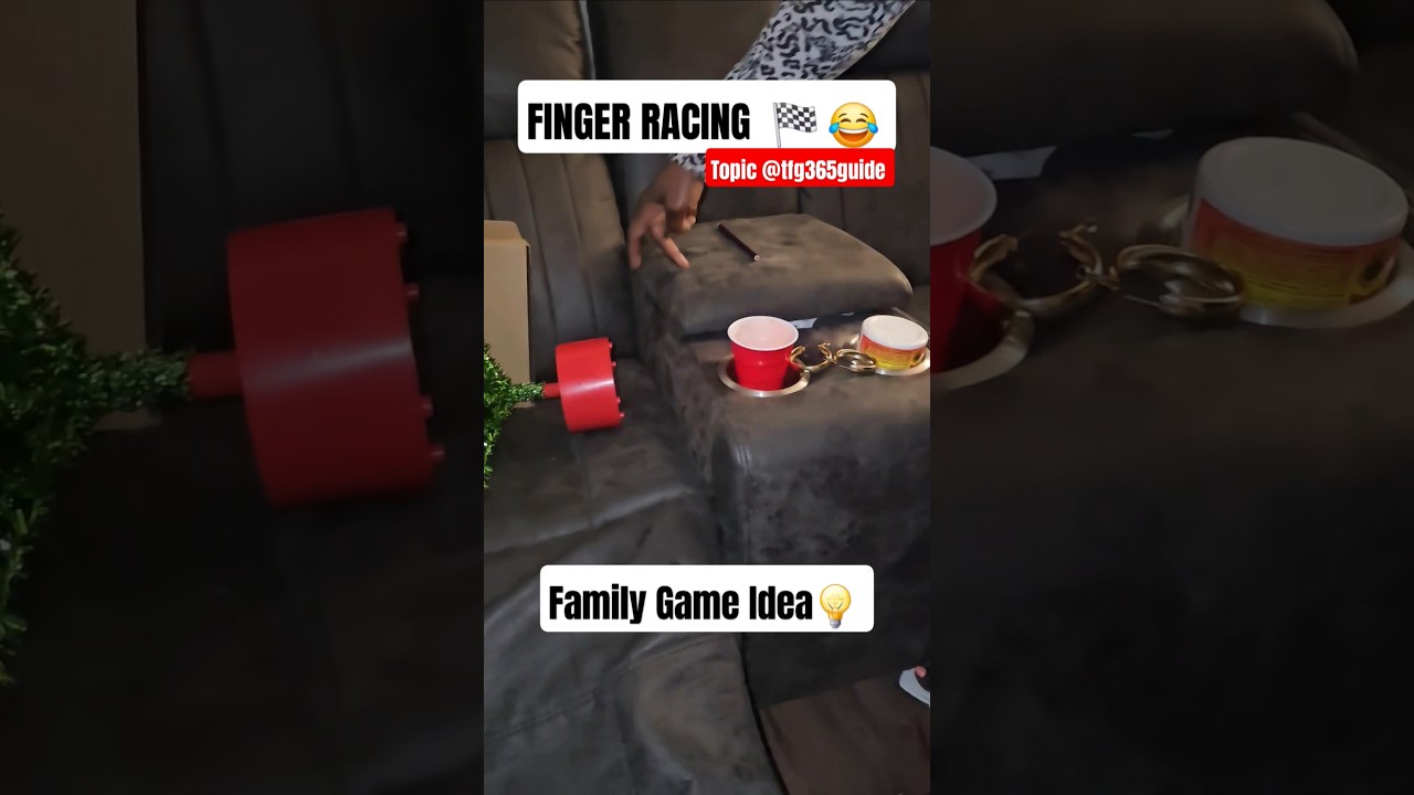 Finger Racing 😂 Family Game Idea 