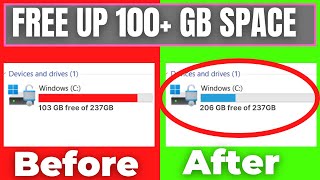 how to free up disk space on windows 11/10 (2022)