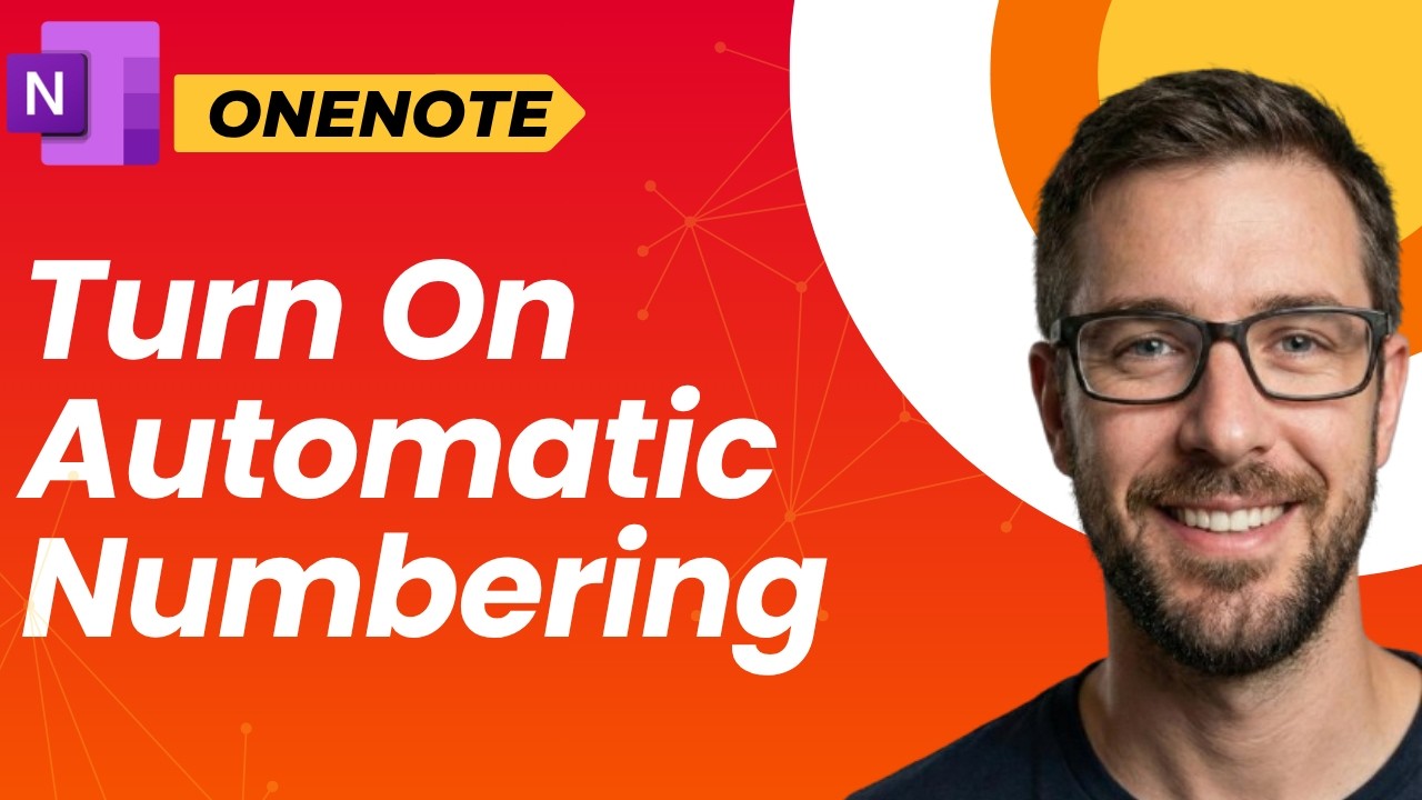 How To Turn On Automatic Numbering In OneNote [2026 Guide] - YouTube