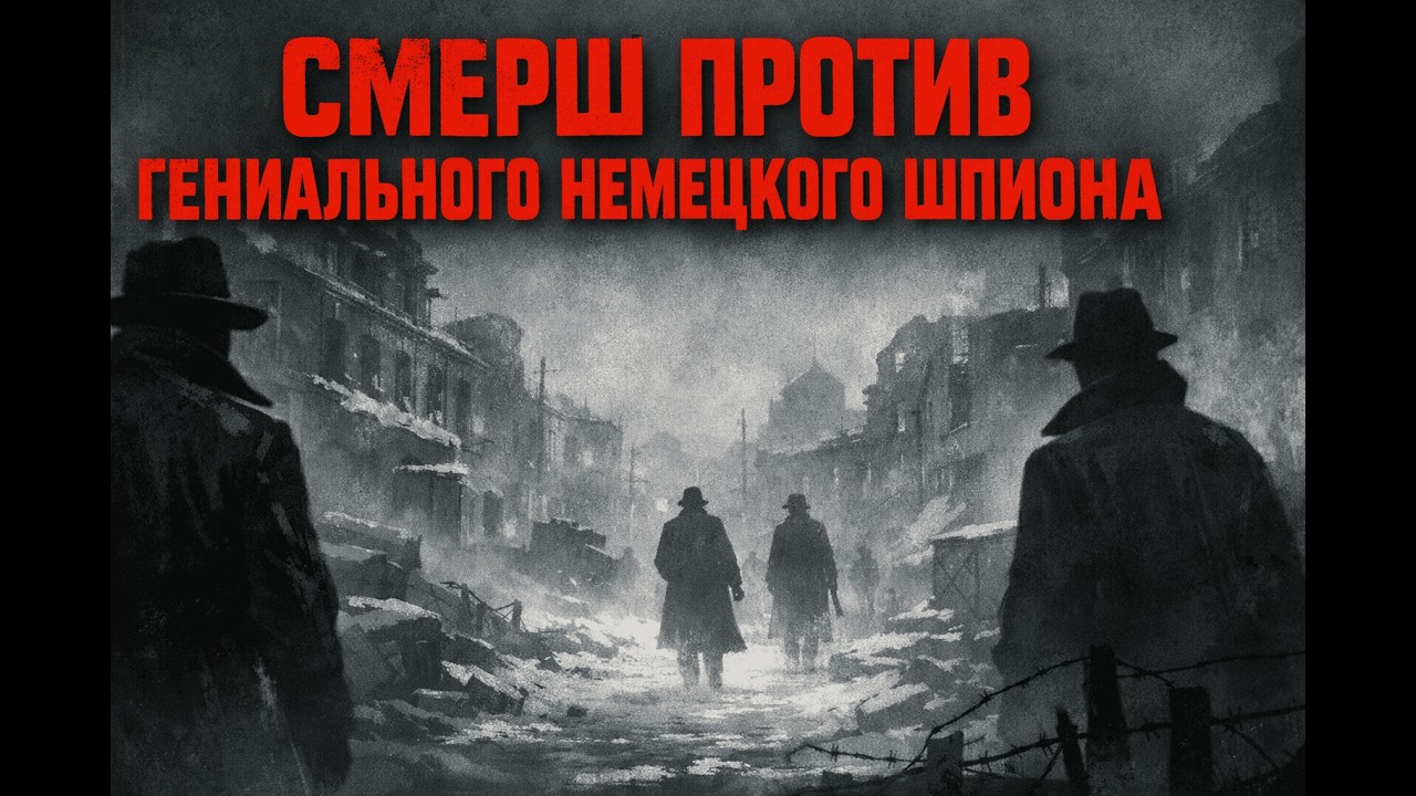 ТАЙНАЯ ОХОТА СМЕРШ НА ГЕНИАЛЬНОГО НЕМЕЦКОГО ШПИОНА