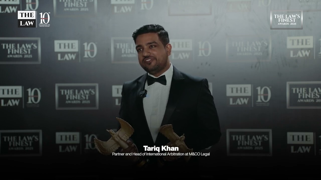 THE LAW's Finest Awards — Tariq Khan