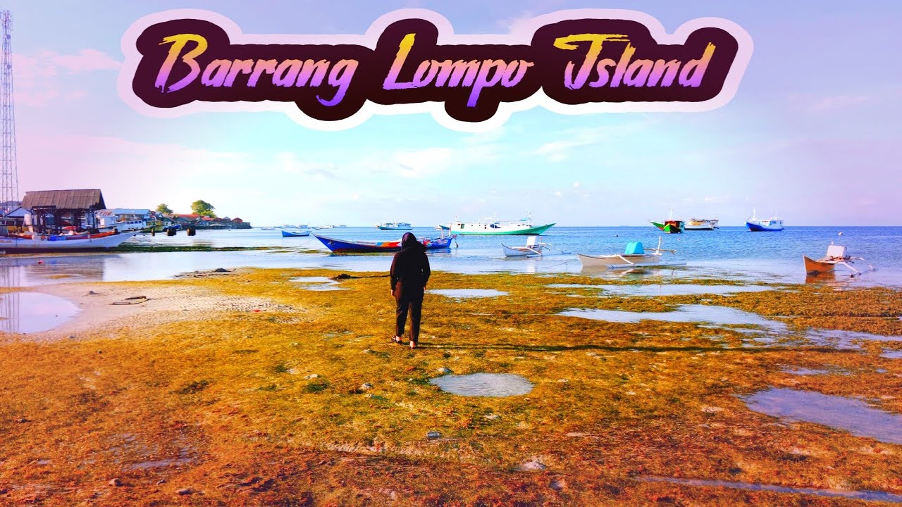 Keliling pulau barrang lompo sambil melihat indahnya air laut surut🏝🏝🏝