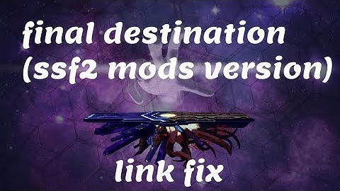 SSF2 mods, final destination ssb4 link fix and toad/bowser 0.9b showcase