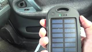 Обзор внешнего аккумулятора с солнечной зарядкой Power Bank 25000 mAч