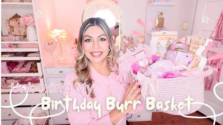 Unboxing My Extra Girly Pink BURR basket from my Bestie! 🤍☺️🎀 FABIOLAG