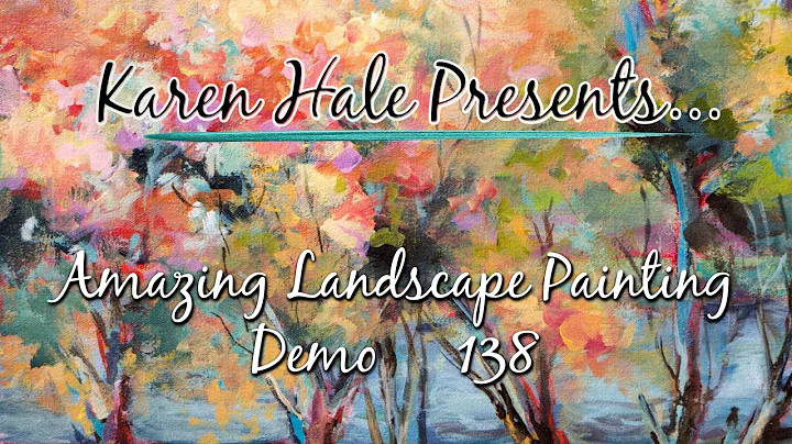 Watch an Amazing Landscape Painting In Progress   ...